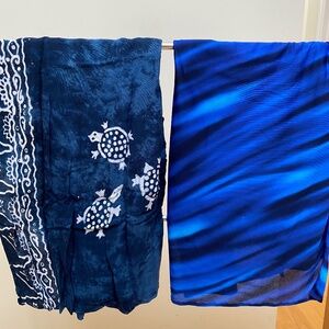 2 swimsuit skirts / coverups